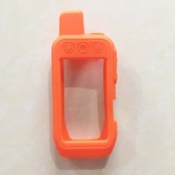 Premium Silicone Protective Case for Handheld GPS Devices - Durable Gel Cover (Orange)