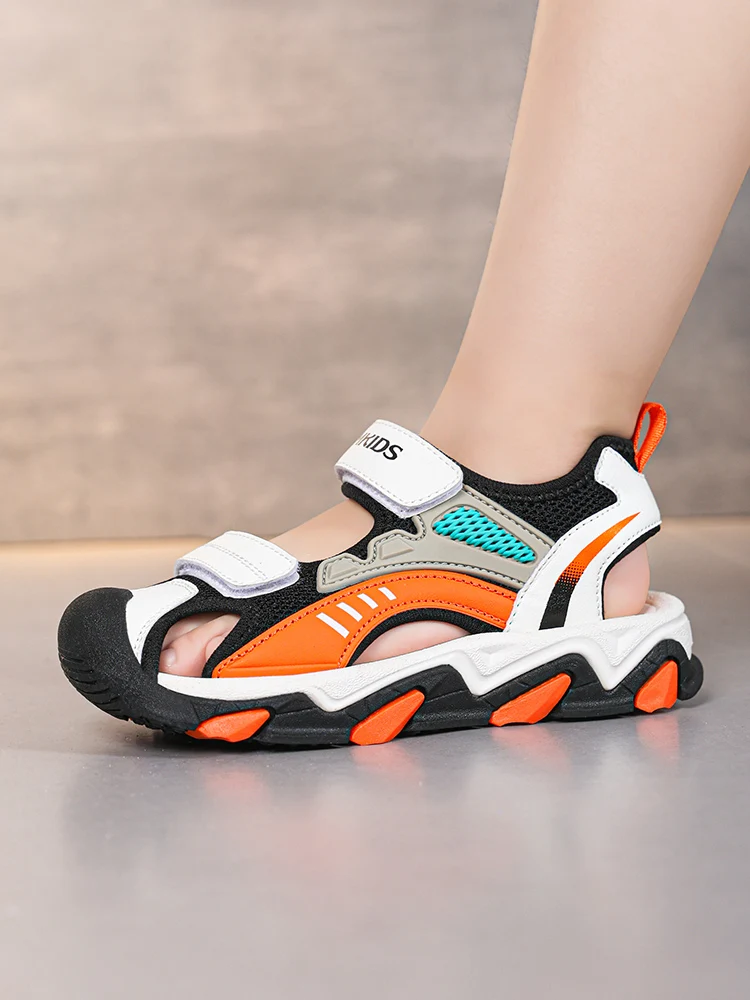 Description Picture 5 of itemBreathable Sport Sandals Summer Sandals for Boys Girls Casual Beach Shoe Comfortable Soft Sole Kids Shoes Fashion Non-slip Shoes