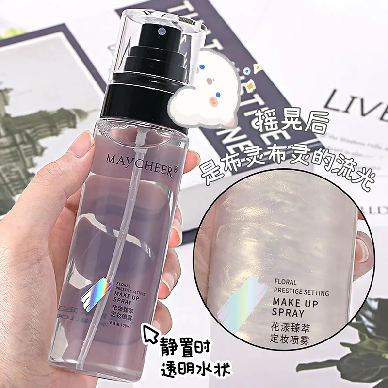 MAYCHEER Blossom Essence Setting Mist Makeup Setting Spray Moisturizing Hydrating Oil Control Non-Peel Off Fast Setting Makeups 3