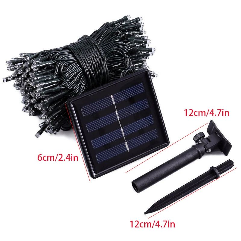 Enchanting Solar LED String Lights - 8 Modes