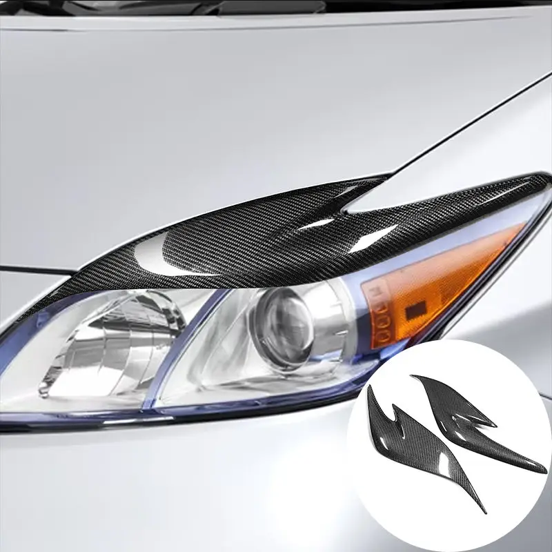 ForToyotaPriusZVW3020122015CarbonFiberFrontHeadlightLamp