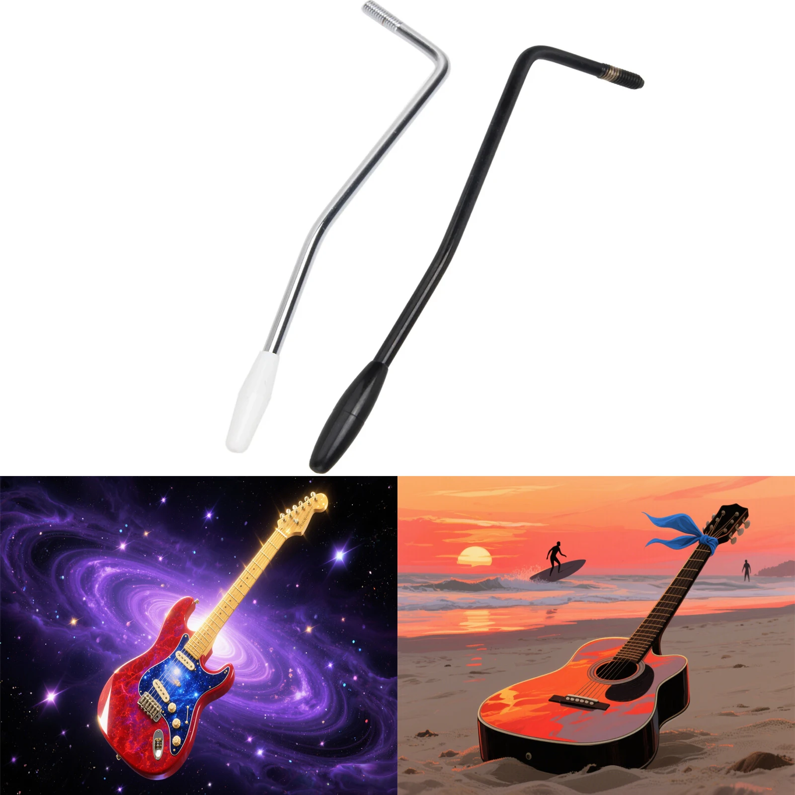 6MM Electric Guitar Handle Instrument Pick Tremolo Bar Arm Whammy Bar ...