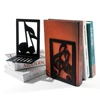 Flatware Book Ends Bring Heavy Duty Metal Bookends Office Desktop Home for Book Lovers Office supplies Book rack 4