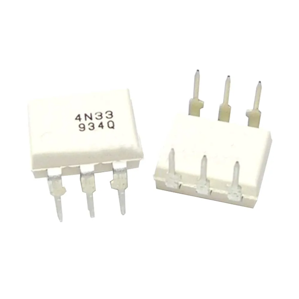 

10PCS 4N33 DIP6 DIP photoelectric coupler new and original