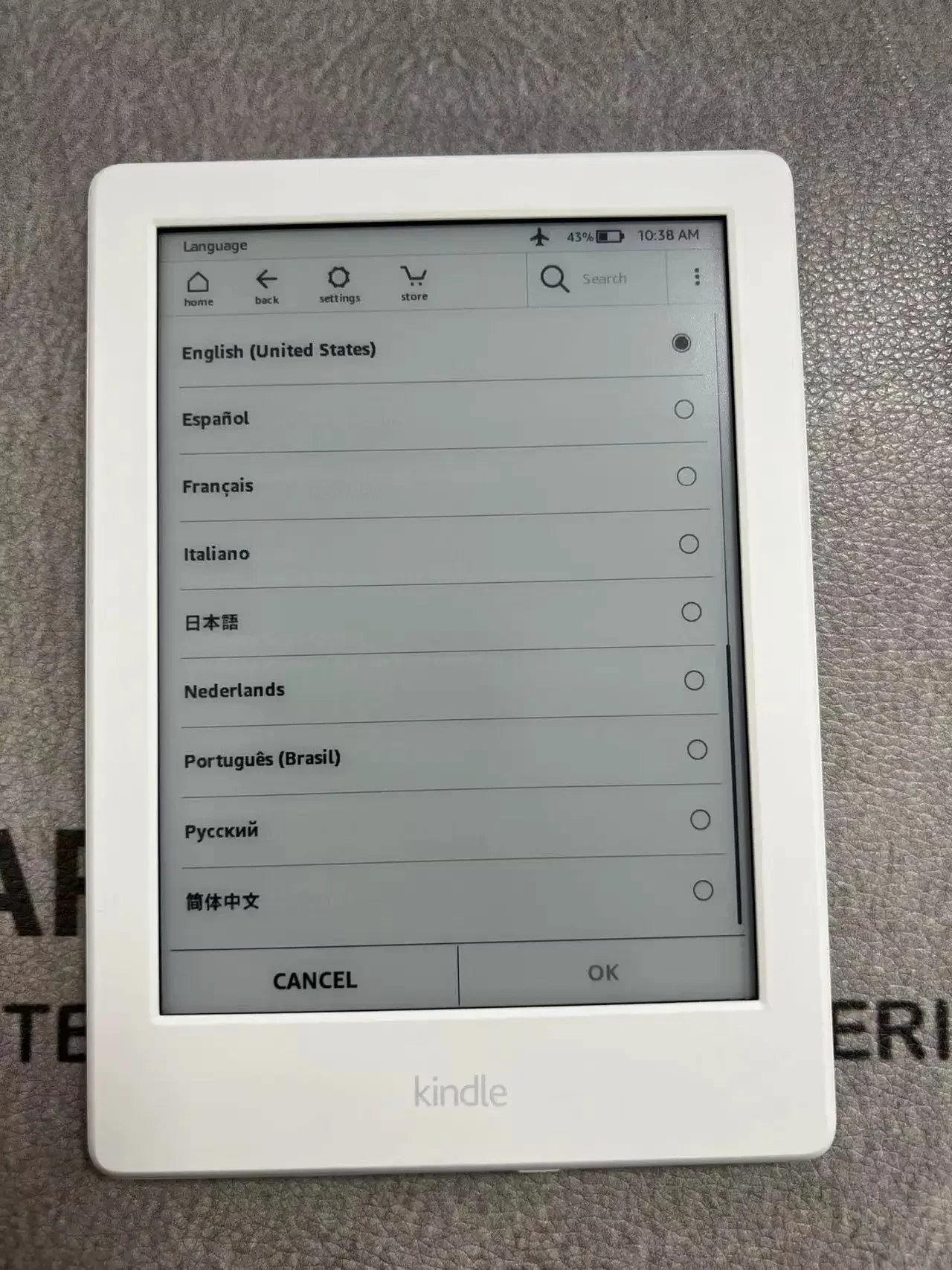 Original 6" Generation Original Kindle 8th Registerable E-Book Reader Touch Screen Ebook Without Backlight E-ink Ink Scree ebook reader