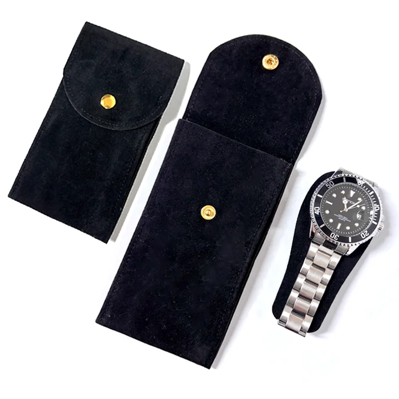 Embers Watch Travel Storage Case - Blue, Black, and Green Flannelette Gift Box