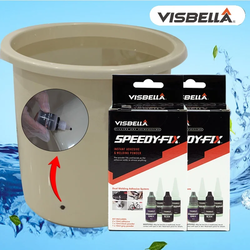 Visbella2PCSPlasticHolesFillerWoodBondingAdhesive7Seconds