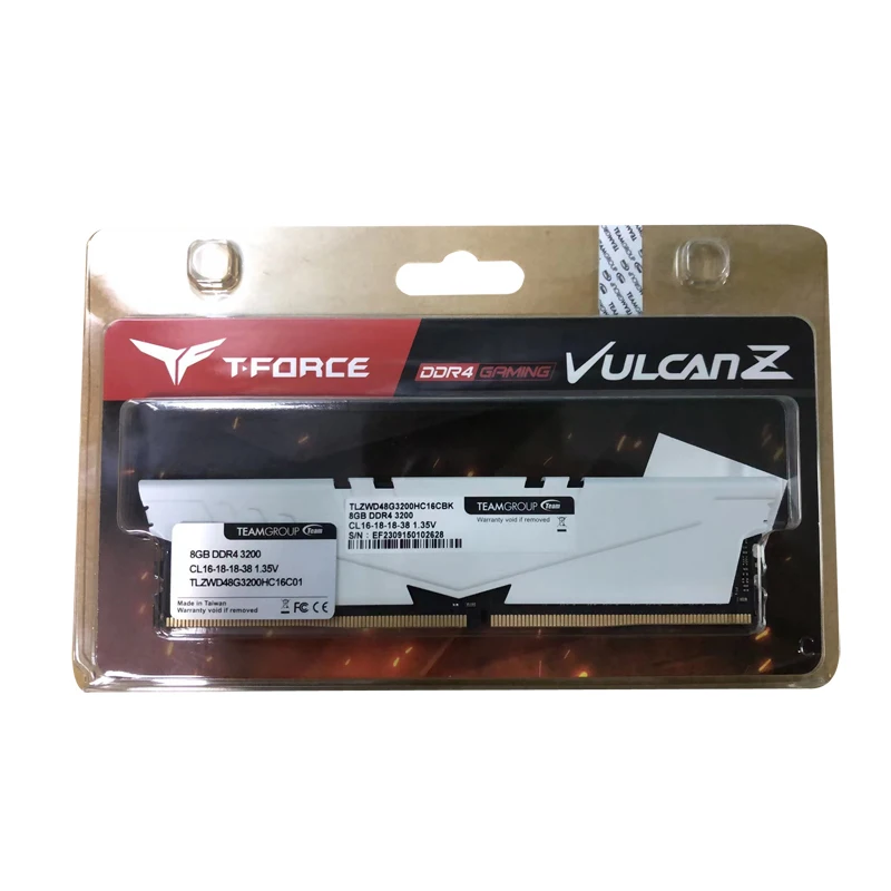TEAMGROUP T-Force Vulcan Z DDR4 8GB 16GB 3600MHz CL18 デスクトップ