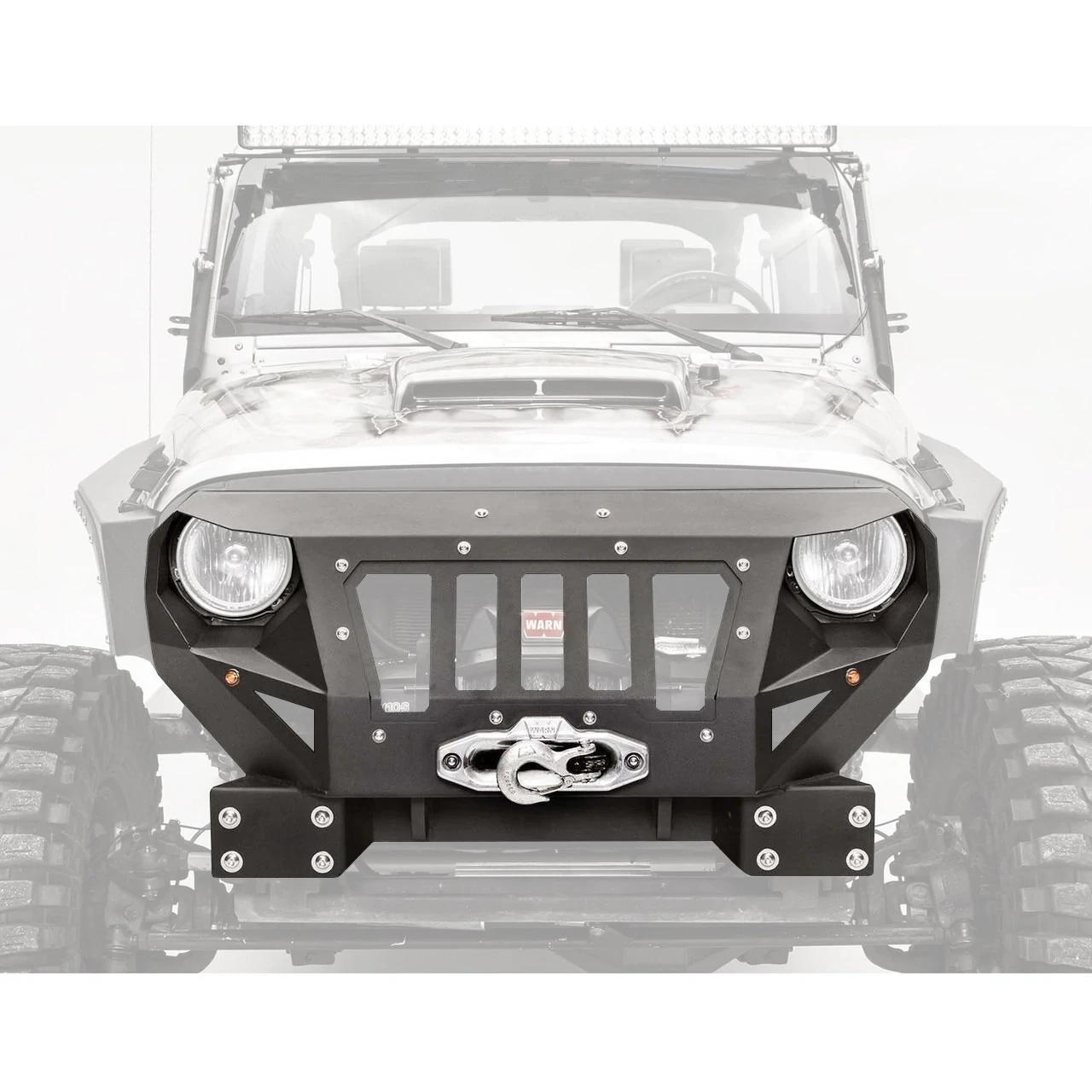 Short Style Grumper Armor Front Bumper for jeep wrangler jk| | - AliExpress