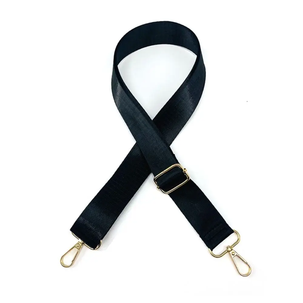 Solid Color Adjustable Nylon Bag Strap for Women - Crossbody and Shoulder Bag Accessory