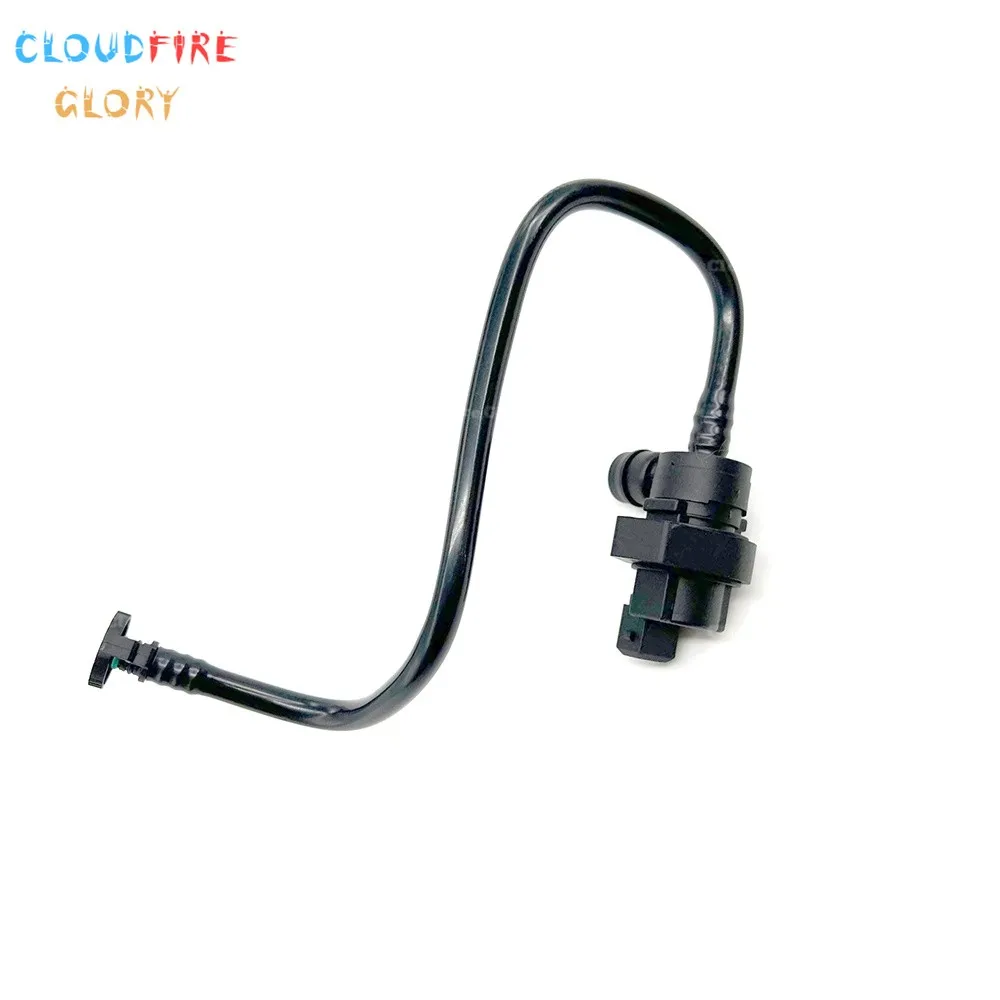 

For BMW E65 760i 2002-2008 E66 760Li 2002-2008 E67 Fuel Tank Ventilation Valve+Pipe Black Plastic 13907515795 13 90 7 515 795