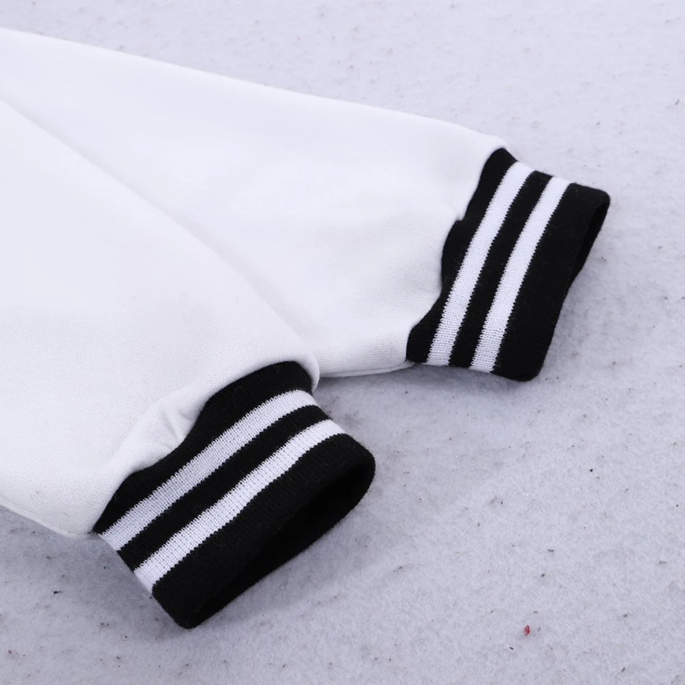 Enjoy Text 1783 Print Loose Street Baseball Jersey Women Soft Sport Jackets Autumn Casual Sportswears Fashion Button Veste - Image 4