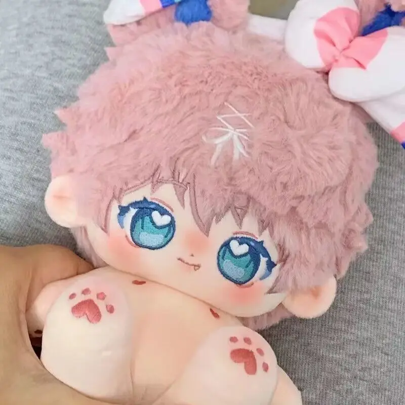 

20cm Original No attributes Pink Sylveon Rabbit Plush Doll Stuffed Dress Up Cospslay Anime Toy Figure Xmas Collection Gifts WEN