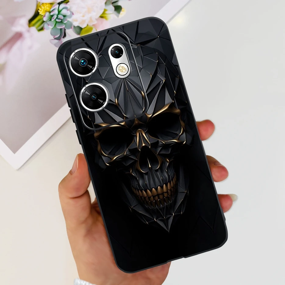 Stylish Shockproof Painted Phone Case - Soft Protective Cover