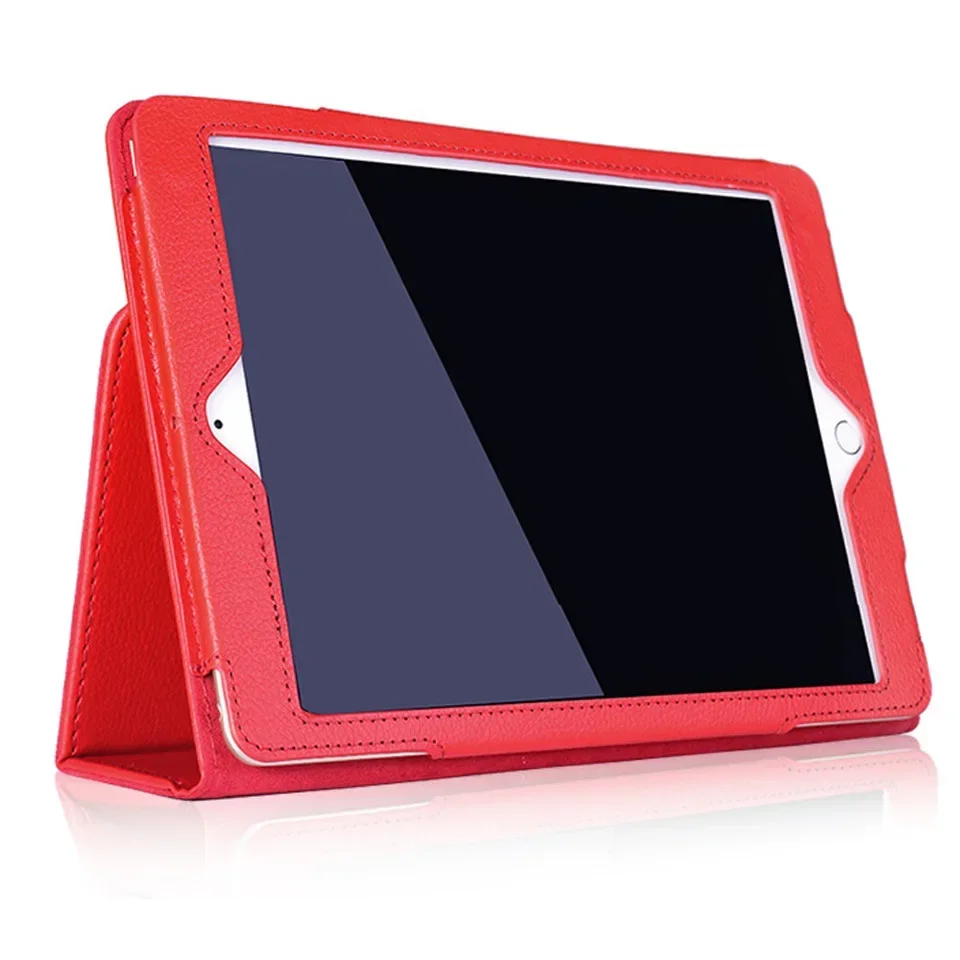 Premium Leather Tablet Stand Case - Elegant Protective Cover