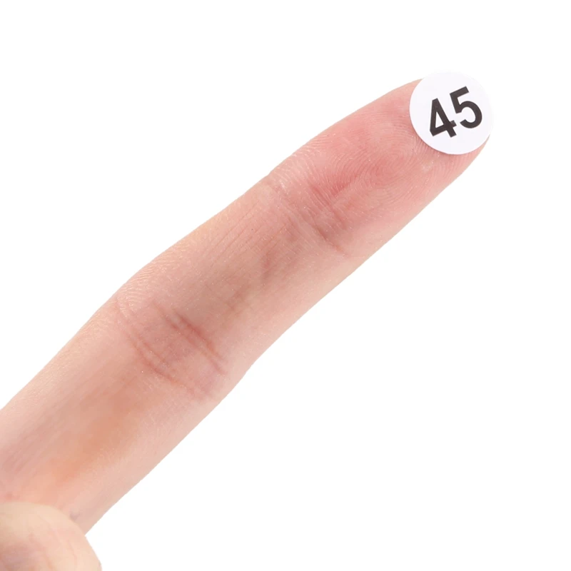 100 Sheets Number Labels Stickers 1-100 Numbers Round Stickers 0.4 Inch Small Self-Adhesive Number Labels For Office - 2