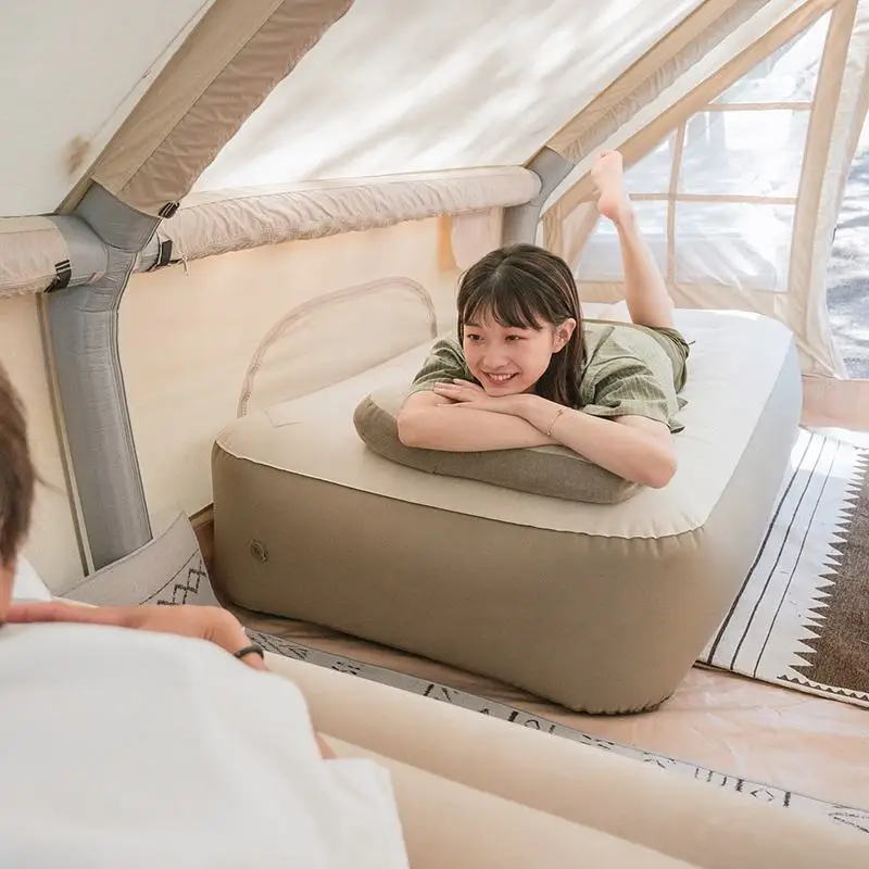 Inflatable Mattress Camping Mattress Naturehike outdoor camping glamping Portable Inflatable sofa bed double seat air sofa