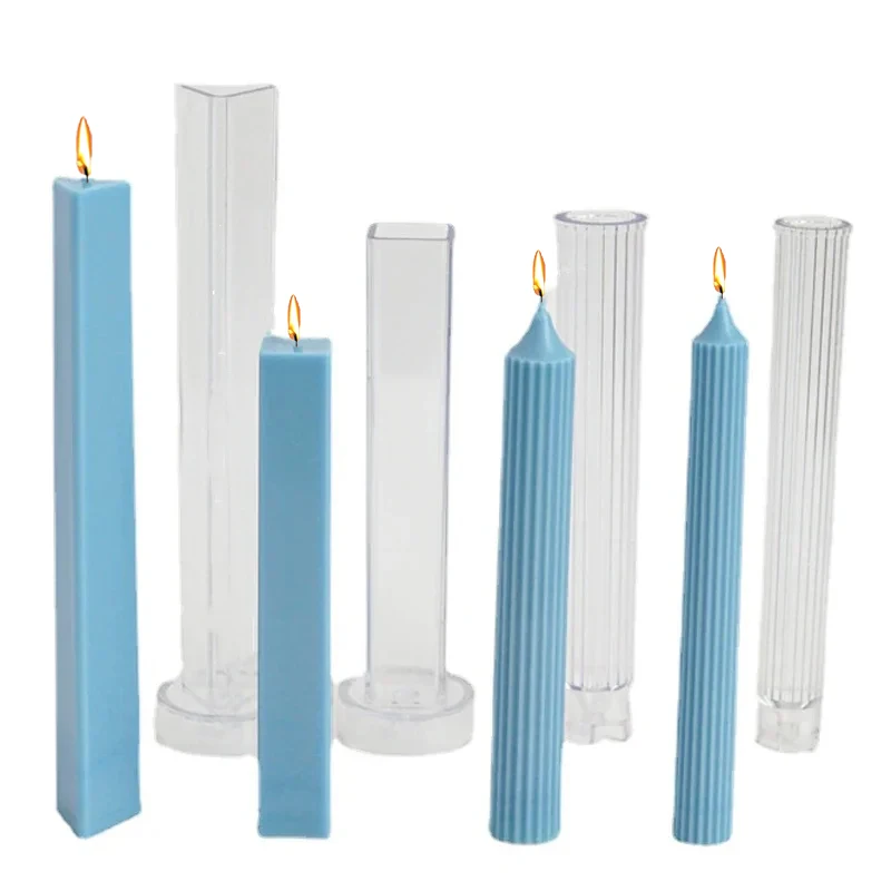 Triangular & Square Multi-Shape Candle Mold Kit for DIY Aromatherapy Candles