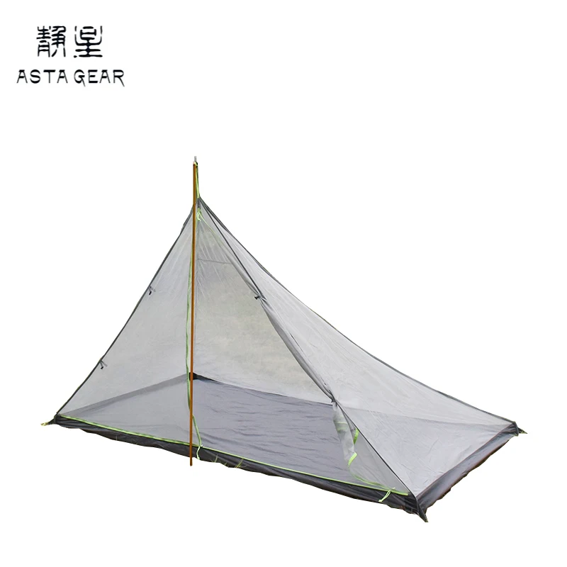 ASTA No-See-Um Net 2 Person/ 4 Person 240*128*145cm / 240*240*145cm Big Pyramid Mesh Inner TIPI Tent
