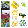Playground Equipment Set Active Outdoor Play Kids Pirate Telescope Steering Wheel & Safety Handle Bars for Kids Outdoor Playset 1