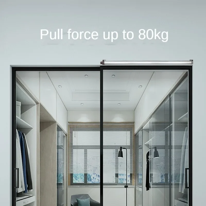 Sliding Closer er Damping Aluminum Alloy Sliding Glass Door Door Simple Household Automatic Closer