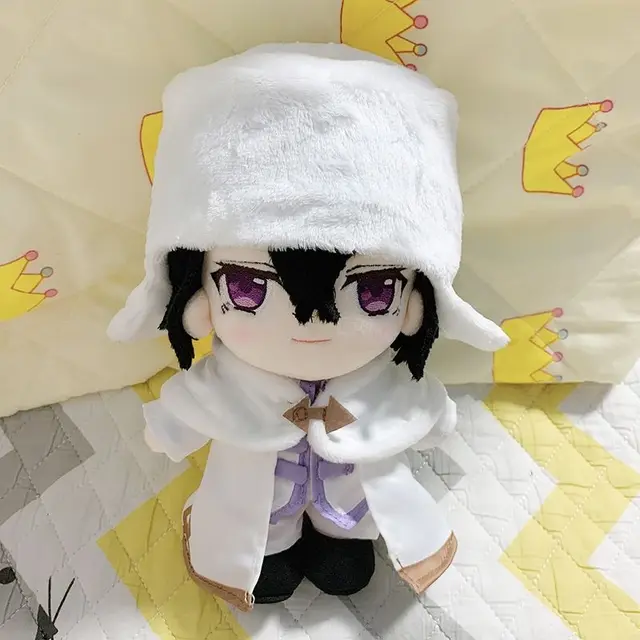 20CM Stuffed Doll Toys Anime Bungou Stray Dogs Fyodor Dostoyevsky Cotton Dress Up Plush Doll With Changeable Clothes Kids Gifts
