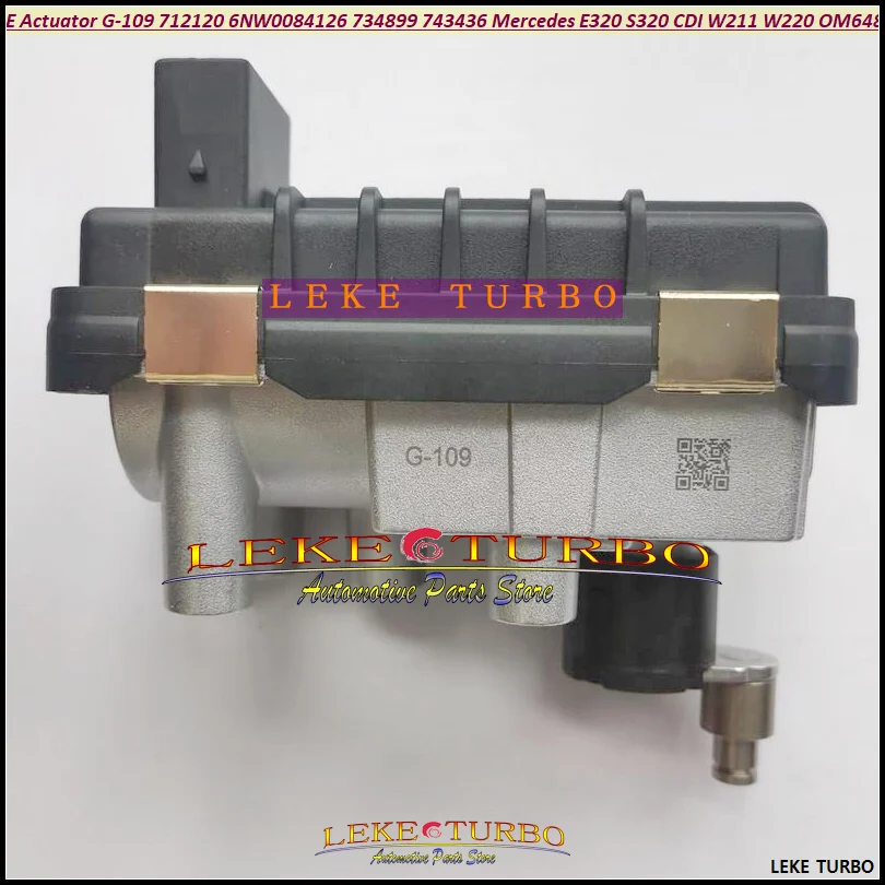 Attuatore Turbo G-109 734899 734899-0002 743436 743436-0003 Muslimexayp Per Mercedes E 320 S 320 W211 W220 Om648 3.2L