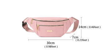 حقائب الخصر حقيبة الحزام، المرأة أكسفورد الترفيه اللون الورك بوم حقيبة الكتف Crossbody حقائب الصدر حقائب اليد كل مباراة حقيبة حزام رسول 3