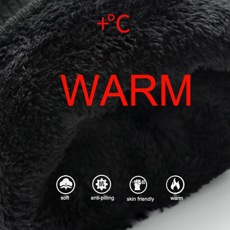 Winter Skiing Gloves Waterproof Snowboarding Touch Screen Thermal Thick Snow Windproof Gloves Men Women Snowmobile Warm Mittens 3