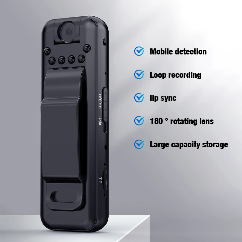 Portable pocket mini camera outdoor sports HD camera professional conference recorder 1920*1080P high definition motion camera 6