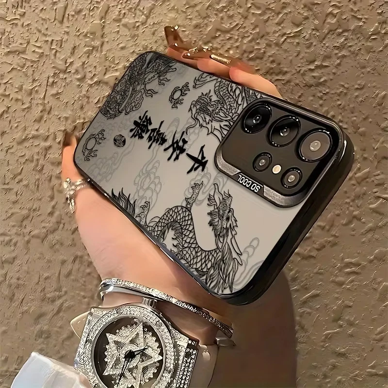 Trendy Fashion Cartoon Chinese Dragon Phone Case Cover