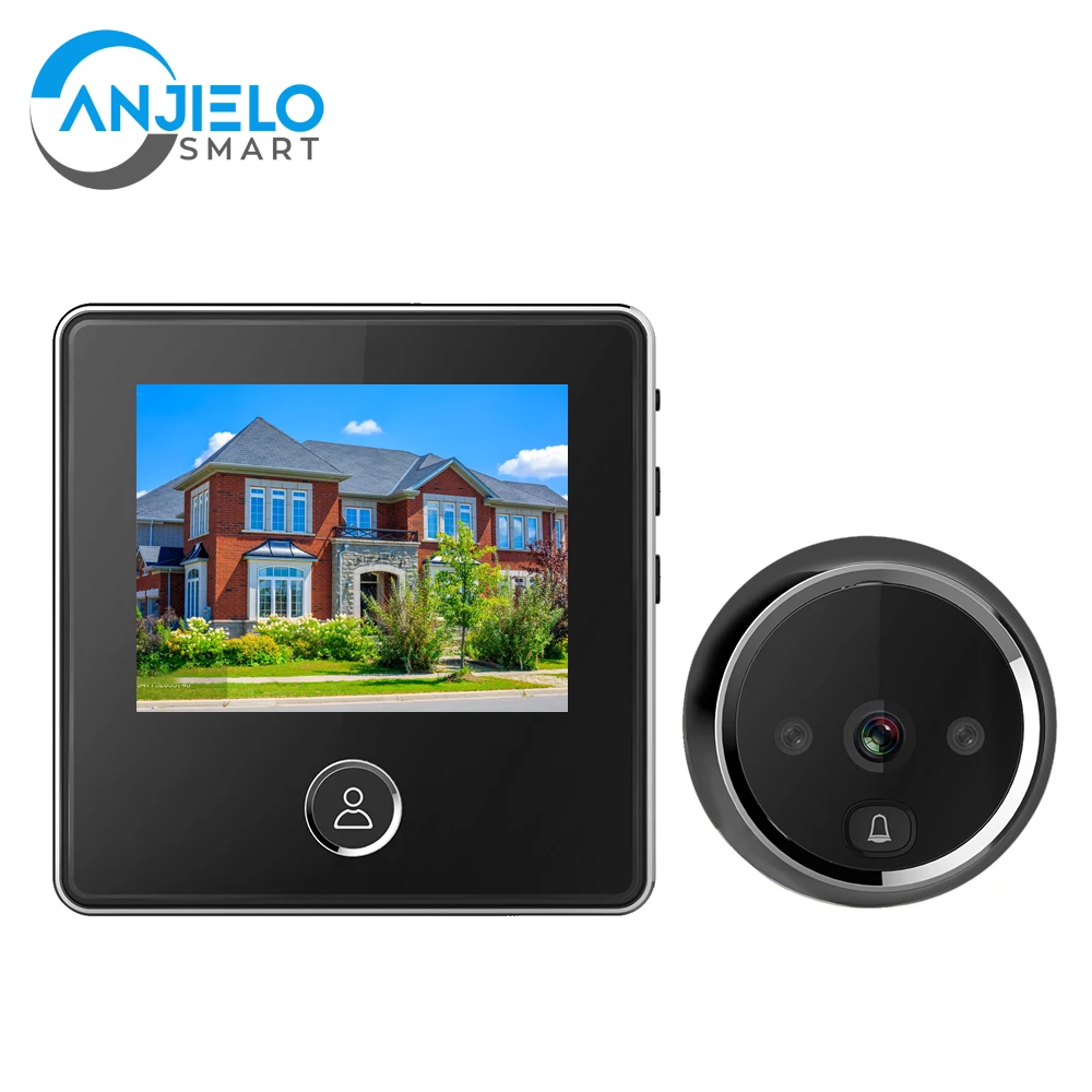 anjielosmart-3-inch-monitor-doorbell-camera-for-home-electronic-doorman-night-vision-peephole-door-hole-camera-eye-door-bell