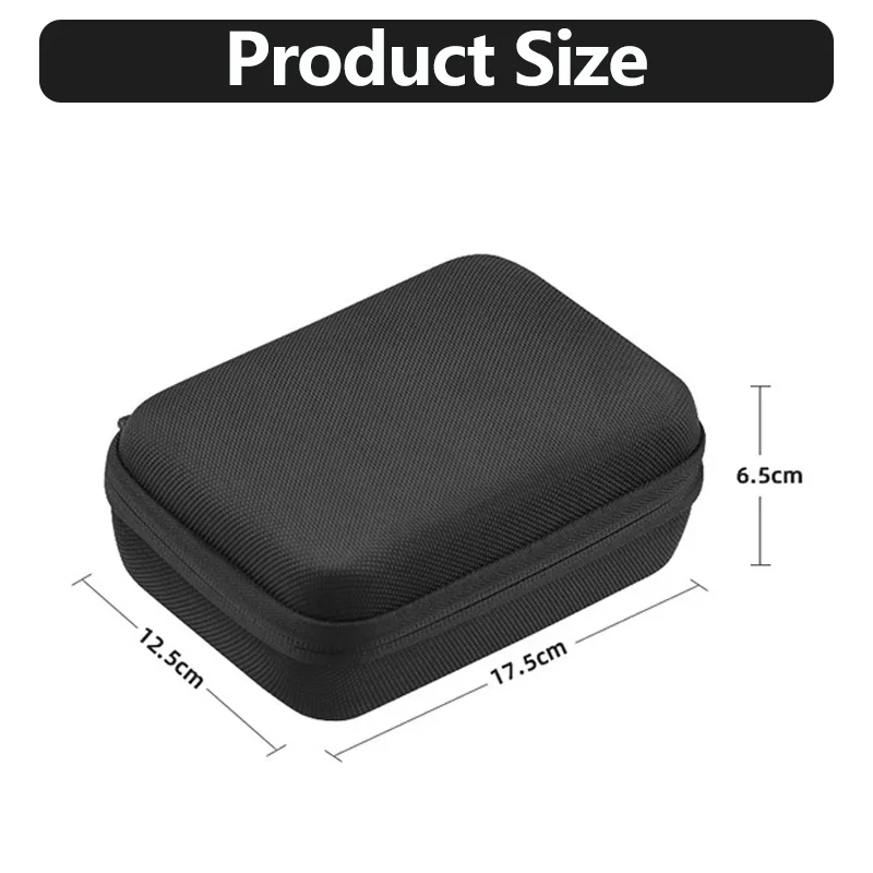 Storage Bag Carrying Case Travel Carry Box For GoPro Hero 13 12 11 10 9 8 SJCAM SJ4000 AKASO DJI Osmo Action Camera Accessories