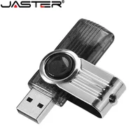 Rotatable USB Flash Drive 128GB Black Red Memory Stick Green Purple Pen Drive 32GB Blue Pendrive Free Key Chain Silver U Disk 5