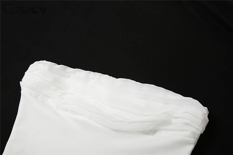 Women's White Ruffled Bustier Vest Shapewear Slim Undershirt Hanging Neck Silk Scarf Top Summer Clothing For Women