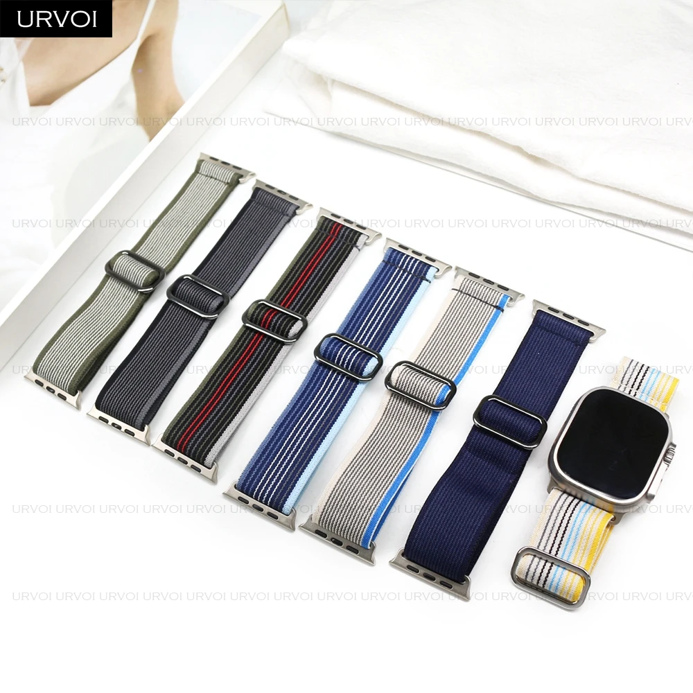 URVOI Elastic Nylon Loop Strap with Ring Closure
