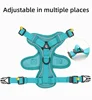 Fashion Reflective Cat Harness and Leash Sets Breathable Mesh Pet Harnesses for Small Dogs Cats Kitten Accessories collier chat 5