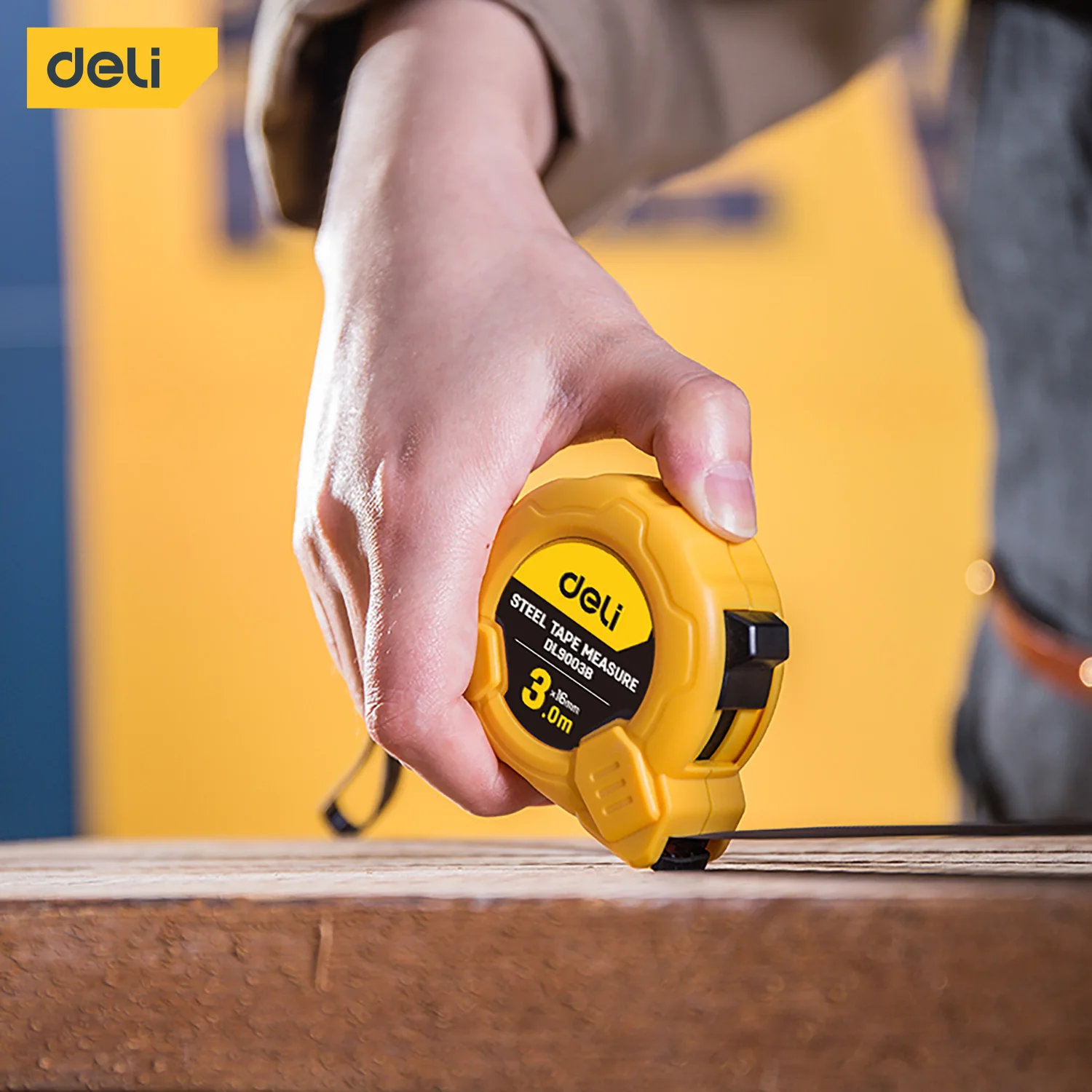 Tape Measure Deli Tape Measure 3M 5M 7.5M 10M Precision Durable ABS Case Measuring Ruler
