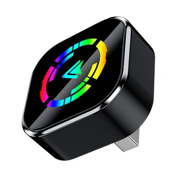 2 In1 AI Smart Box Wired To Wireless Car Intelligent Systems Smart Mini Adapter Box for Cars with OEM Wired CarPlay Android Auto 1