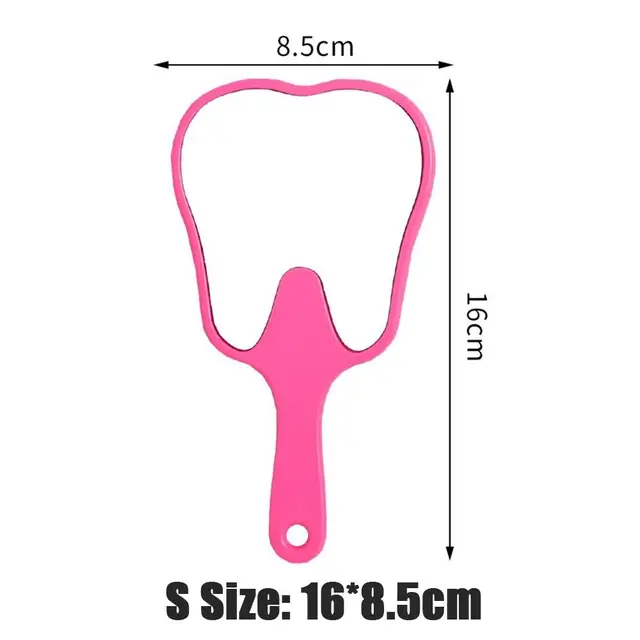 Miroir Dentaire en Forme de Dent, Accessoire de Maquillage Mignon, Durable, Haute Définition, Cadeaux, 1 Pièce 6