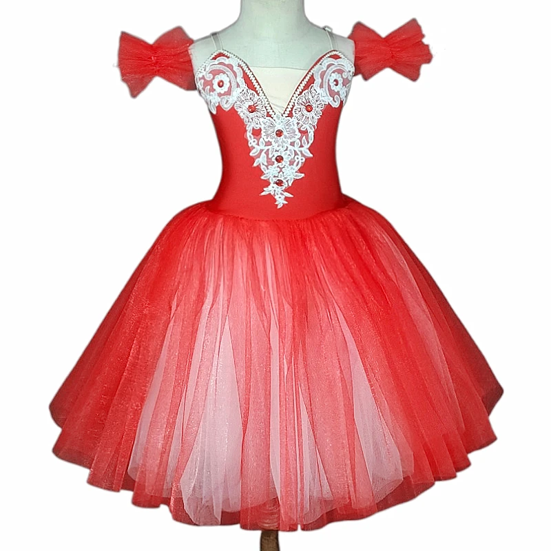 

Children's ballet skirt girls dance skirt children's program collective performance costumes dance performance costumes