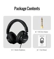 TAKSTAR PRO 70 Original Earphones Professional Fully Enclosed Foldable Monitoring Headphones Game Music Headset - Image 6