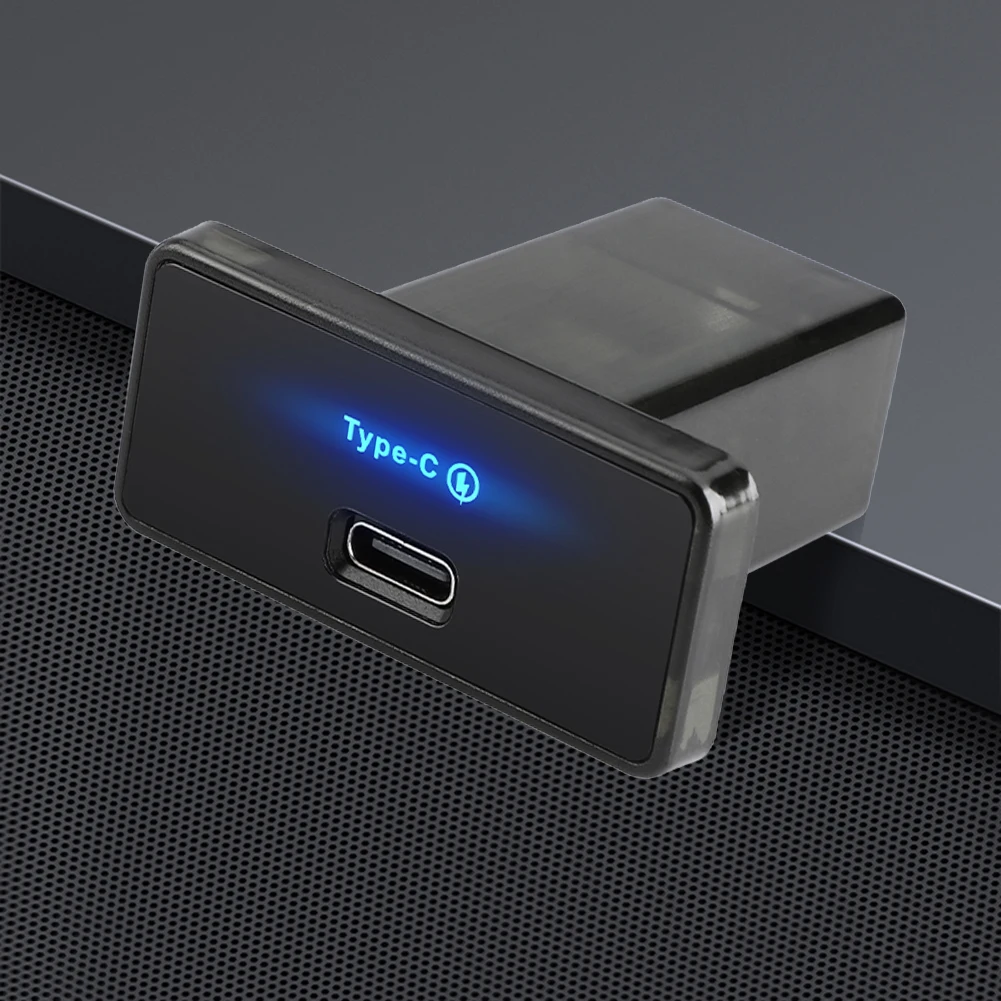 18W/30W Car Charger 12V-24V PD Type C/USB RV USB Outlet Adapter Fast Charging Power Outlet for Marine Boat ATV Camping Truck