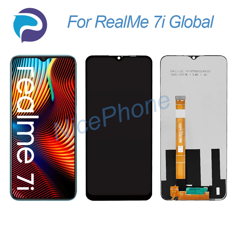 

For RealMe 7i Global LCD Display Touch Screen Digitizer Assembly Replacement 6.5“ For RealMe 7i Global Screen Display LCD