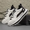 Fashion Vulcanized Sneakers For Men Street Style Platform Brand Casual Sneakers Men's Shoes Korean Walking British Shoes Male 2