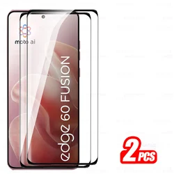 Premium 9D Curved Glass Tempered Screen Protector - Multi - Pack - Motorola Edge 60 Fusion (2 Pieces)