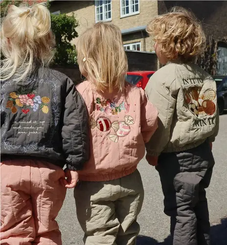 Children's Jackets 2026Fall And Winter Fashion Cartoon Lamb Wool Girls Jacket Cotton Warm Cute Boys Coat Children's Clothing - Image 3