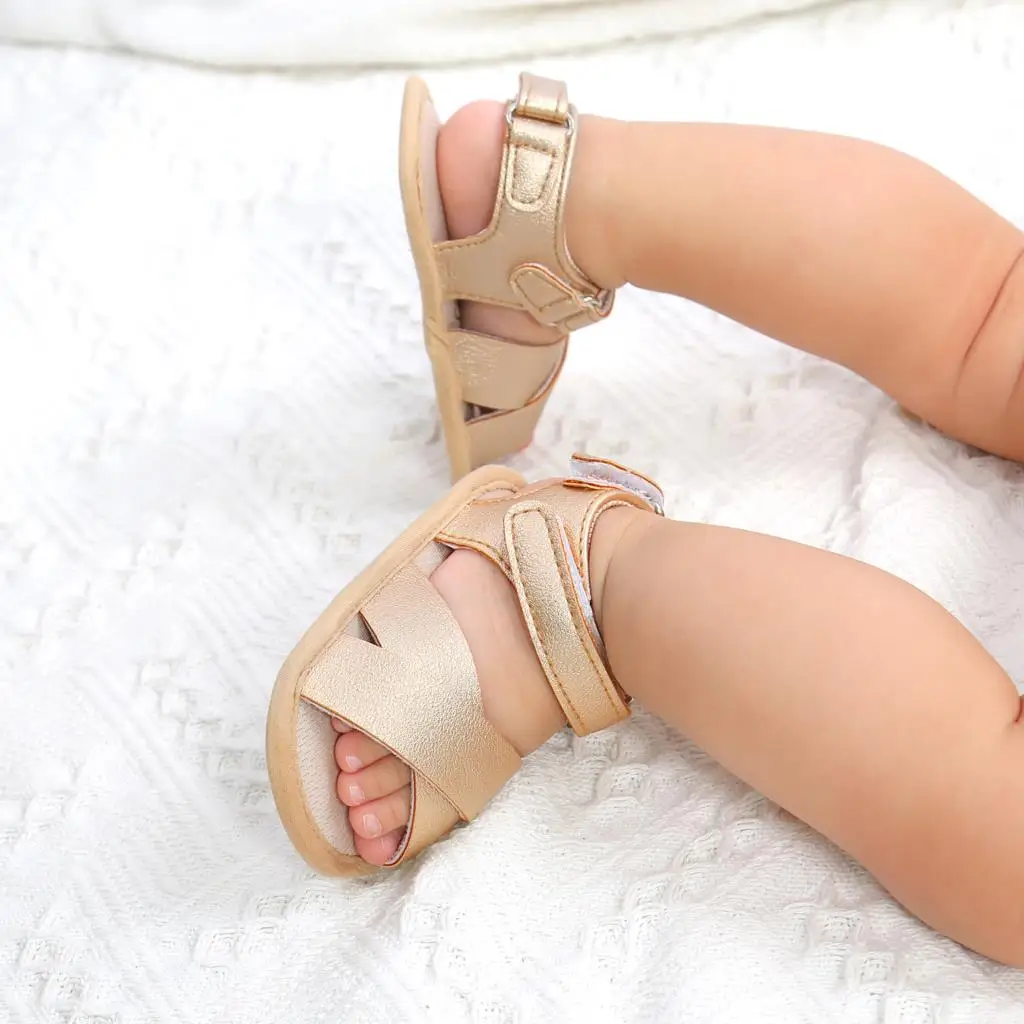 Summer Roman Baby Sandals Toddler Infant Kids Baby Girls Summer Princess Shoes Open Toe Sandals Prewalker