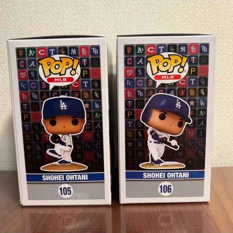 Funko Pop Baseball League Dodgers Shohei Ohtani Q-Edition Action