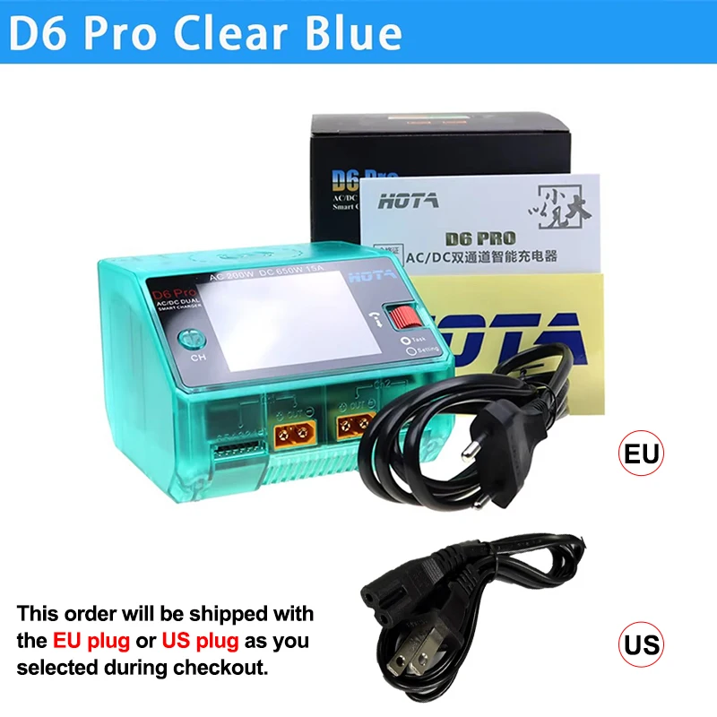 D6 Pro Clear blue